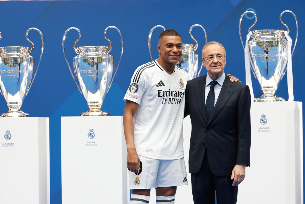 Así fue la presentación de Kylian Mbappé como nuevo jugador del Real Madrid