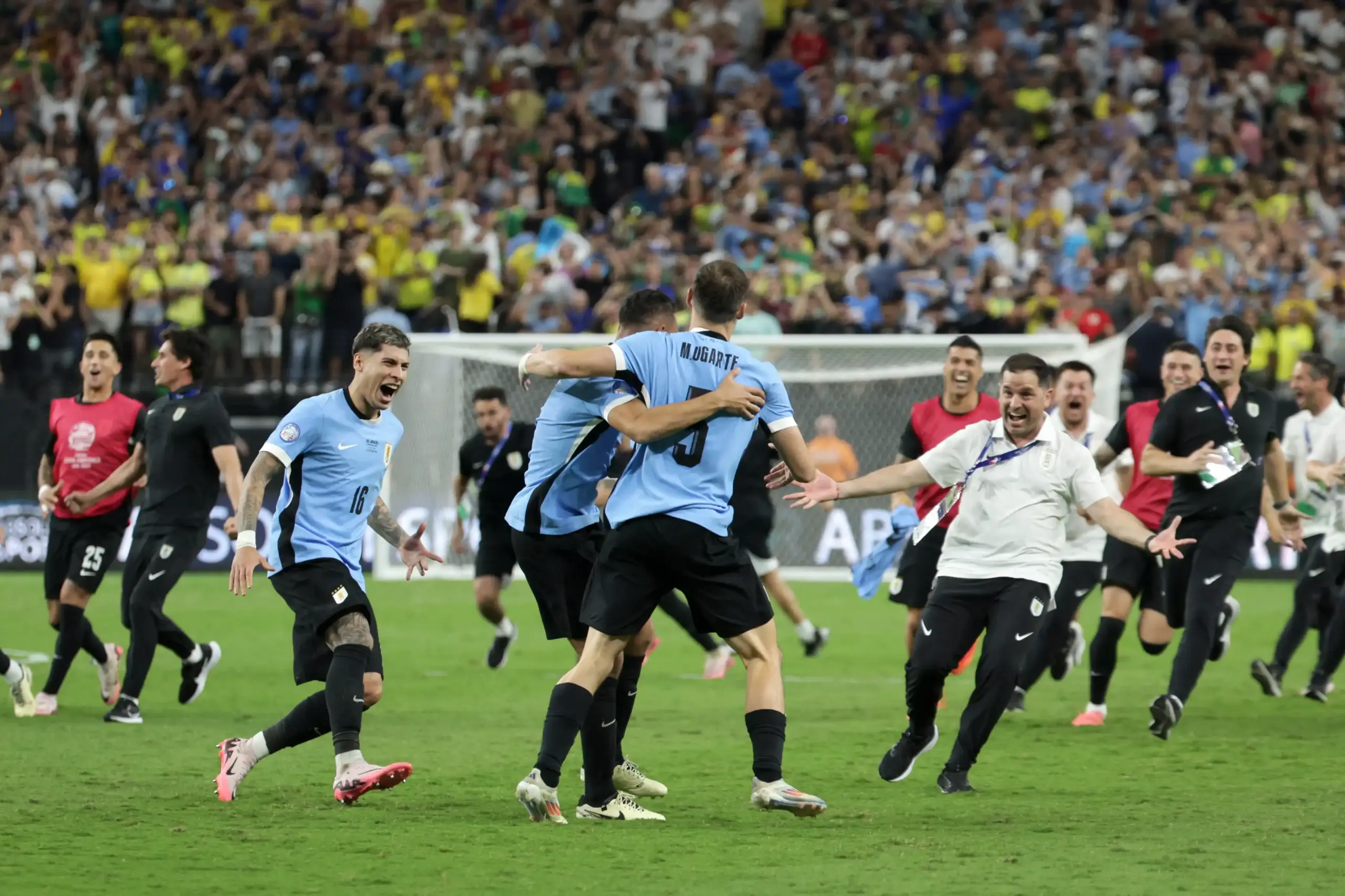 ¡La garra charrúa! Uruguay elimina a Brasil y es semifinalista