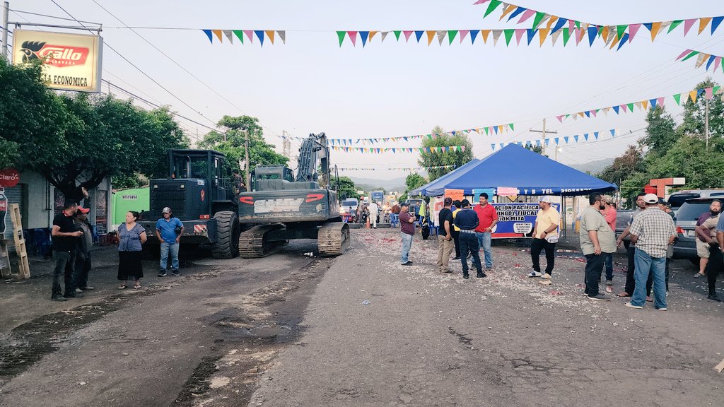 Avanzan trabajos de reparación en la ruta de Jutiapa a El Salvador