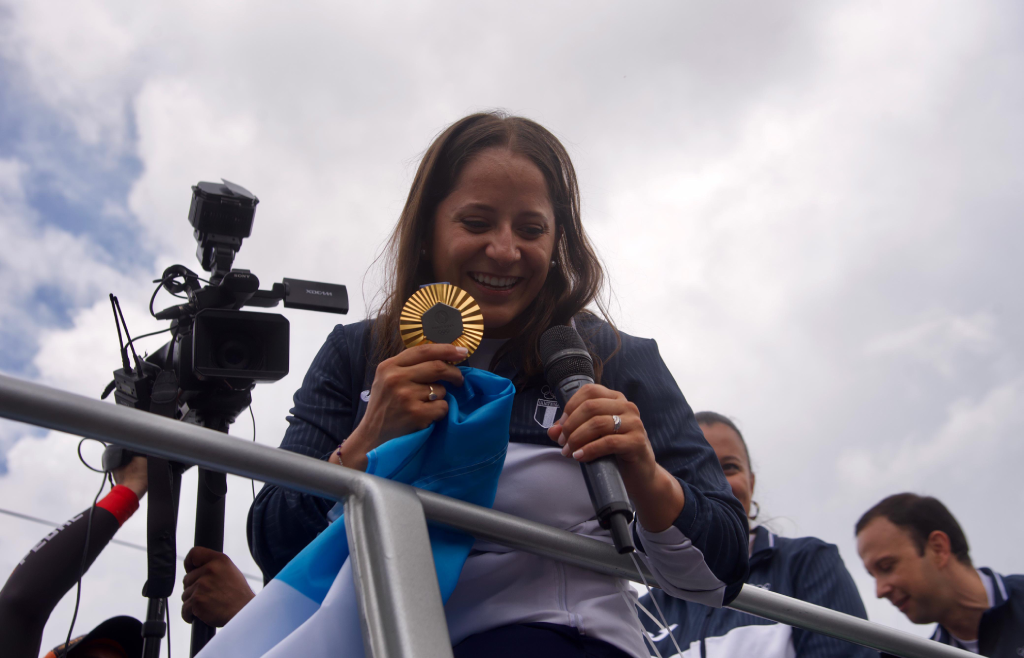 Adriana Ruano dedica su medalla de oro a todos los guatemaltecos