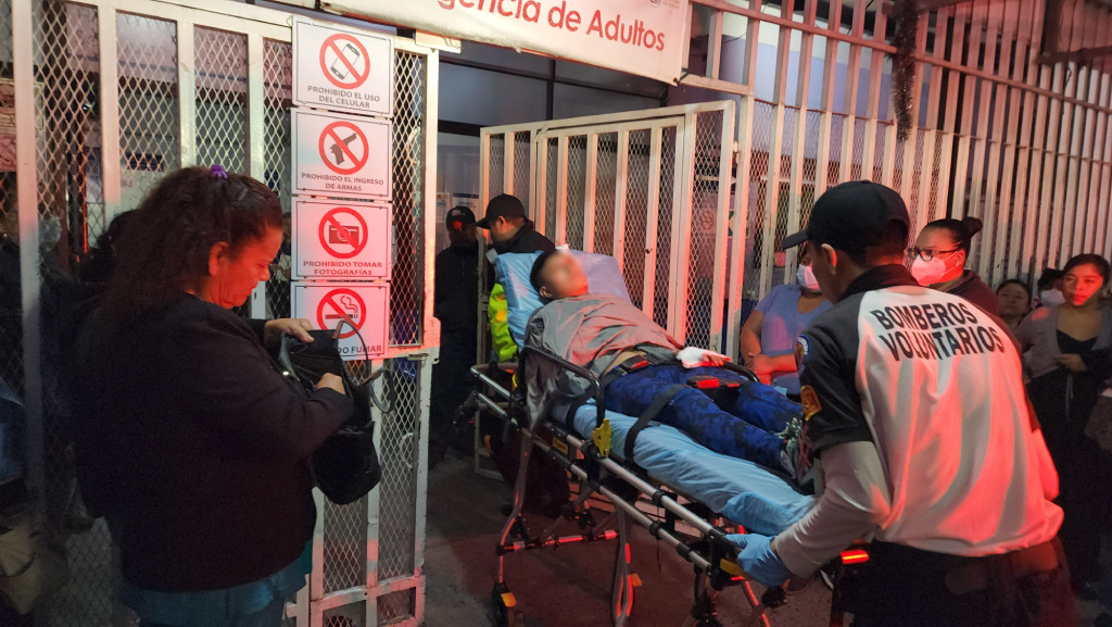 Disparan contra hombre en zona 1