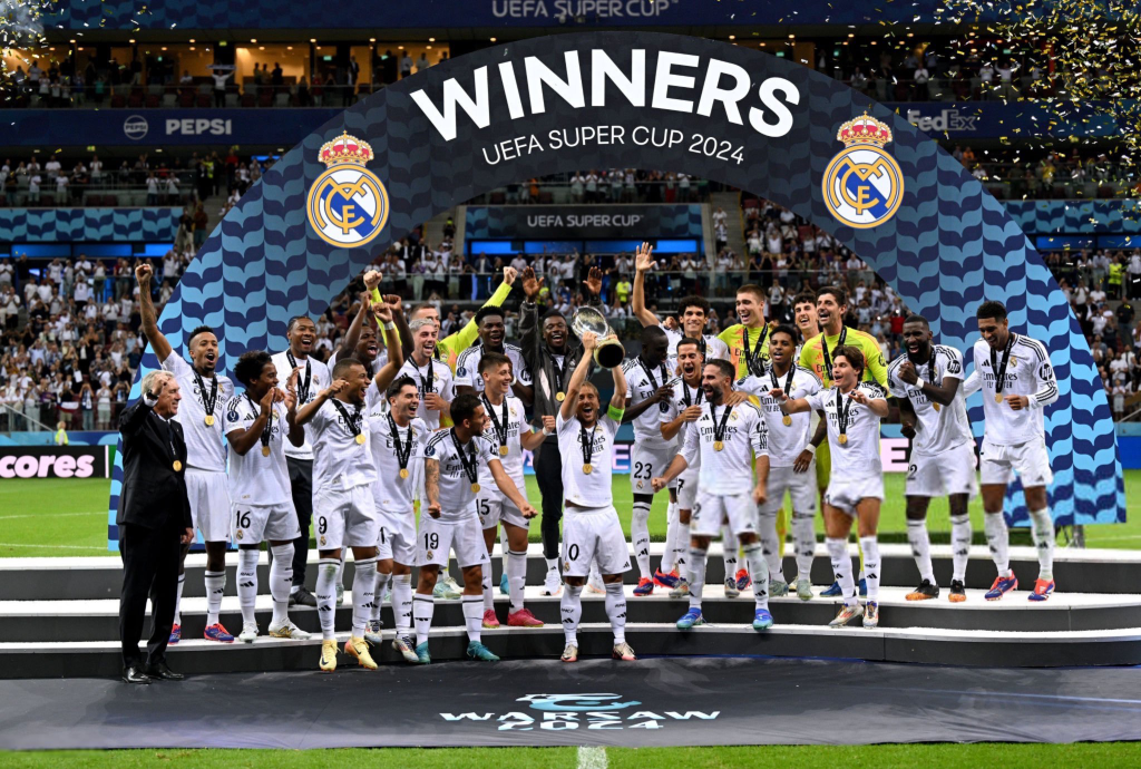 ¡Supercampeones de Europa! Real Madrid derrota al Atalanta en la Supercopa europea