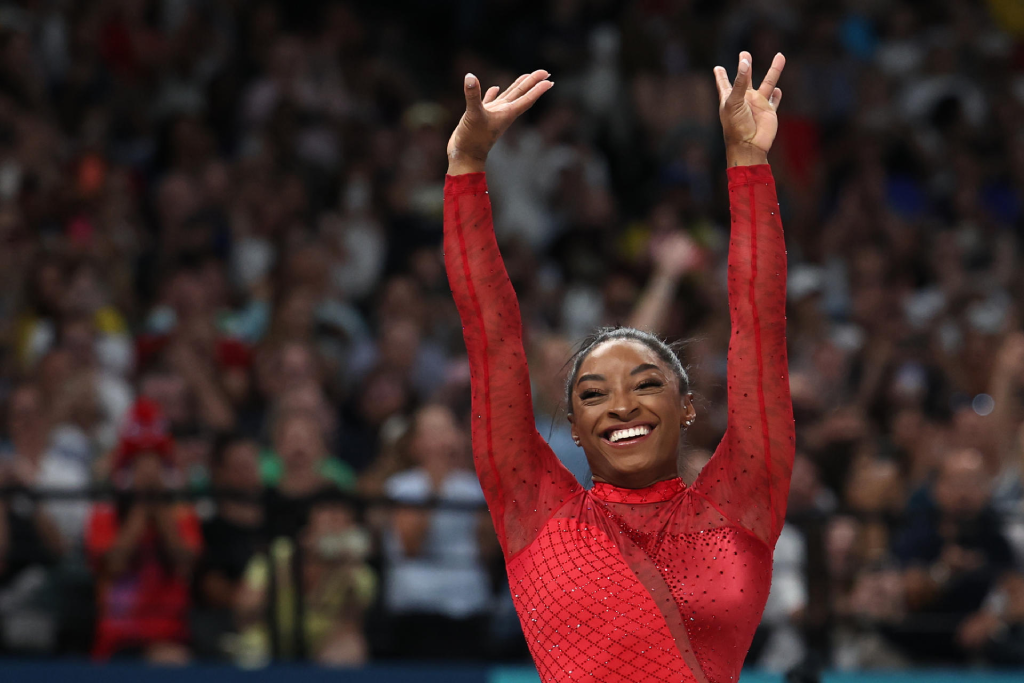 Simone Biles suma una nueva medalla de oro en París 2024