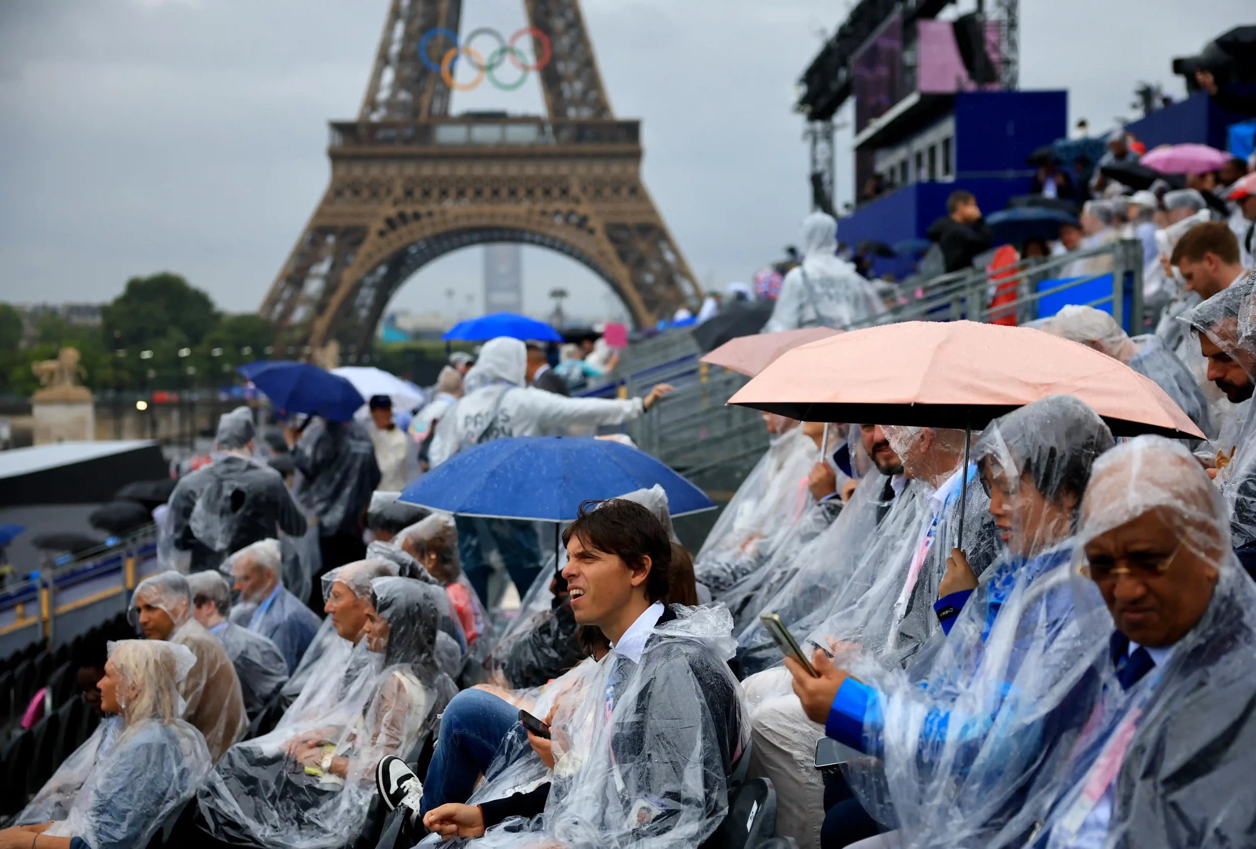 Ceremonia de apertura de Juegos Olímpicos París 2024.