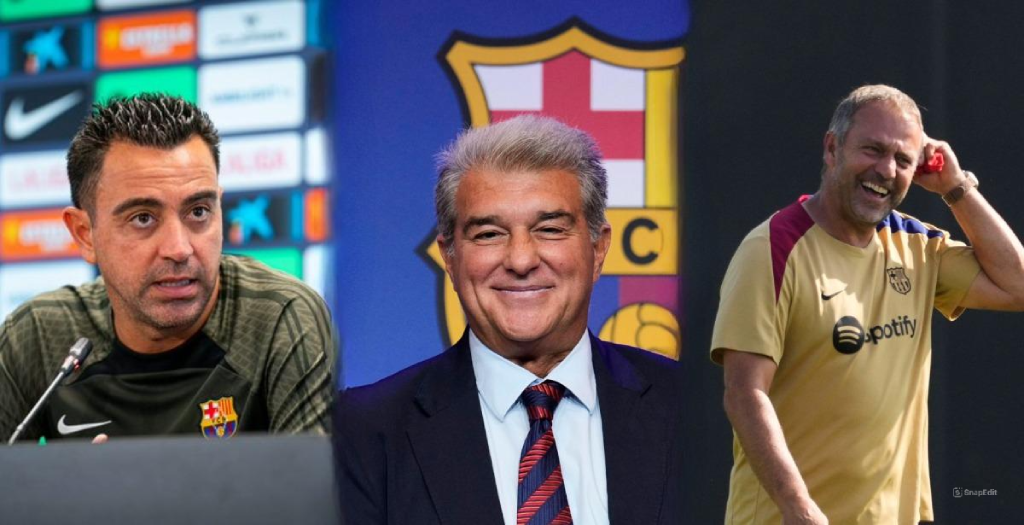 Laporta lanza indirecta a Xavi al referirse del trabajo de Hansi Flick